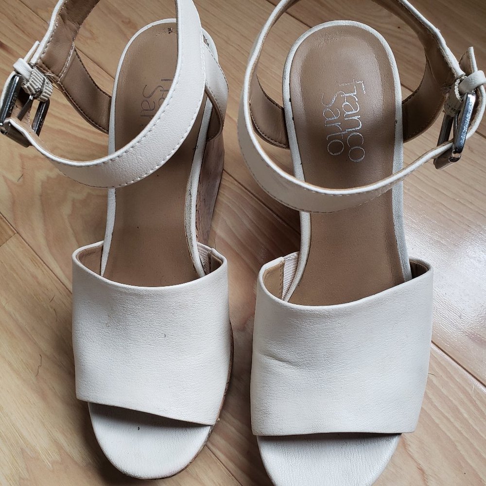 Franco Sarto cork sandals
